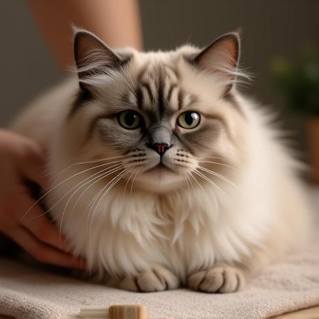 Specialized cat grooming and spa services in NYC