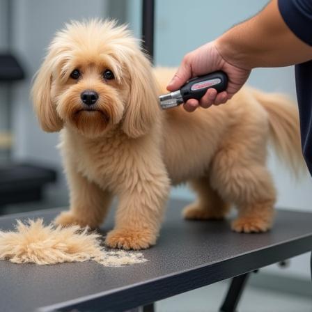 Professional de-shedding grooming service in Brooklyn