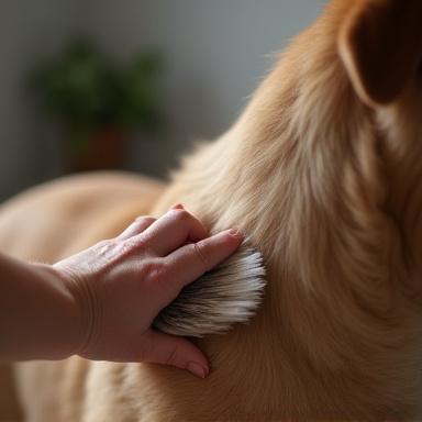 Senior dog coat care guide and grooming advice