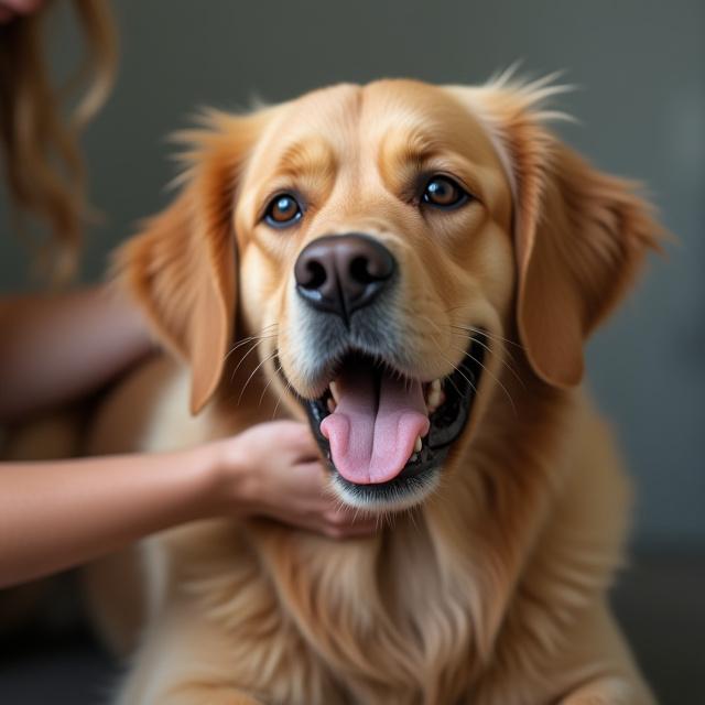 Gentle senior dog grooming with compassionate care in NYC